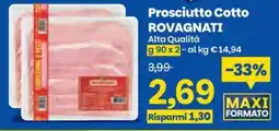 Prix Quality Prosciutto Cotto ROVAGNATI offerta