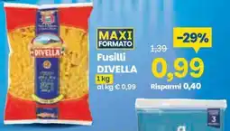 Prix Quality Fusilli DIVELLA offerta