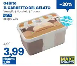 Prix Quality Gelato IL CARRETTO DEL GELATO offerta