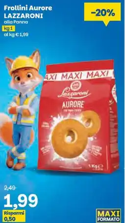 Prix Quality Frollini Aurore LAZZARONI offerta