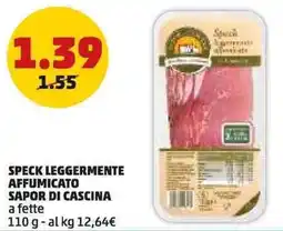 PENNY Speck leggermente affumicato SAPOR DI CASCINA offerta