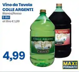 Prix Quality Vino da Tavola COLLE ARGENTI offerta