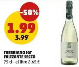 PENNY Trebbiano IGT frizzante secco offerta