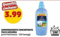 PENNY Ammorbidente concentrato FELCE AZZURRA offerta