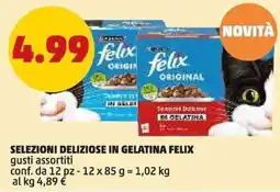 PENNY Selezioni deliziose in gelatina FELIX offerta