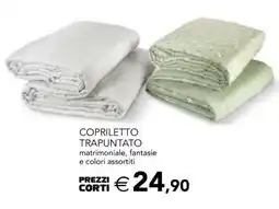 Esselunga COPRILETTO TRAPUNTATO offerta