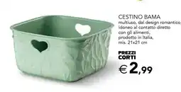 Esselunga CESTINO BAMA offerta
