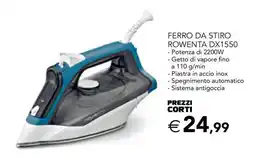 Esselunga Ferro da Stiro Rowenta DX1550 offerta