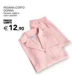 Esselunga PIGIAMA CORTO DONNA offerta