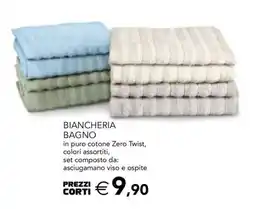 Esselunga BIANCHERIA BAGNO offerta