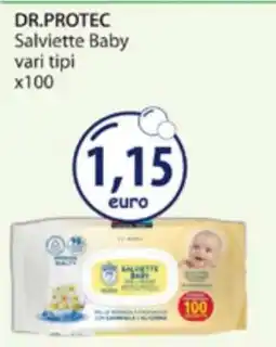 Acqua & Sapone DR.PROTEC Salviette Baby vari tipi x100 offerta