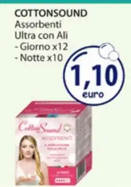 Acqua & Sapone COTTONSOUND Assorbenti offerta