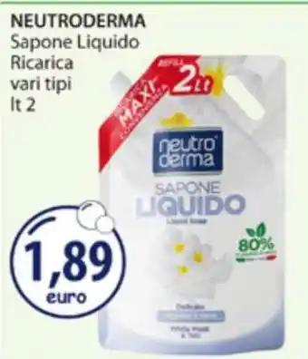 Acqua & Sapone NEUTRODERMA Sapone Liquido offerta