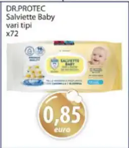 Acqua & Sapone DR.PROTEC Salviette Baby vari tipi x72 offerta