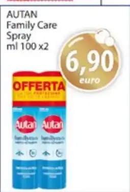 Acqua & Sapone AUTAN Family Care Spray ml 100 x2 offerta