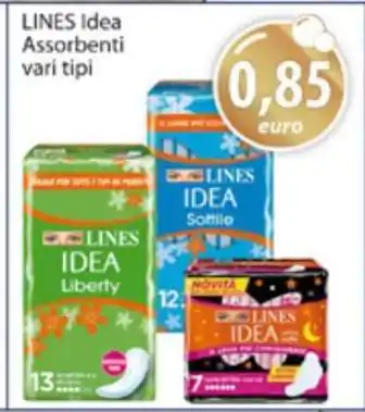 Acqua & Sapone LINES Idea Assorbenti vari tipi offerta