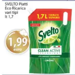 Acqua & Sapone SVELTO Piatti Eco Ricarica vari tipi offerta