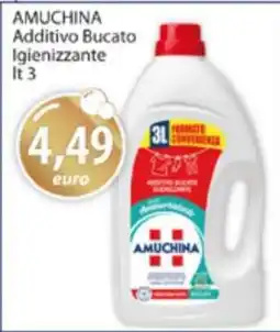 Acqua & Sapone AMUCHINA Additivo Bucato Igienizzante lt 3 offerta