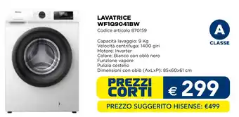 HISENSE LAVATRICE WF1Q9041BW