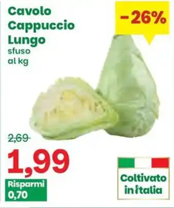 Prix Quality Cavolo Cappuccio Lungo offerta