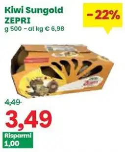 Prix Quality Kiwi Sungold ZEPRI offerta