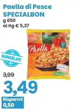 Prix Quality Paella di Pesce SPECIALBON offerta
