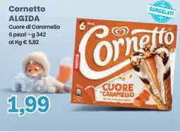 Prix Quality Cornetto ALGIDA Cuore di Caramello offerta