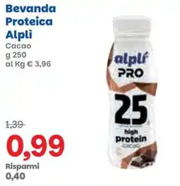 Prix Quality Bevanda Proteica Alpli Cacao offerta