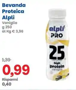 Prix Quality Bevanda Proteica Alpli Vaniglia offerta