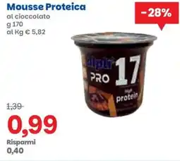 Prix Quality Mousse Proteica al cioccolato offerta