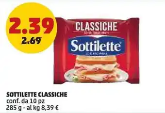 PENNY Sottilette classiche offerta