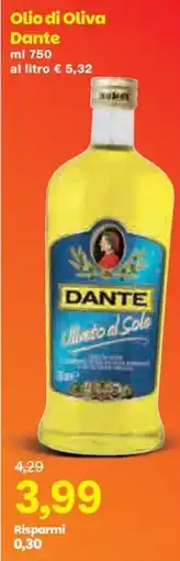 Prix Quality Olio di Oliva Dante offerta