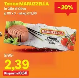 Prix Quality Tonno MARUZZELLA in Olio di Oliva offerta