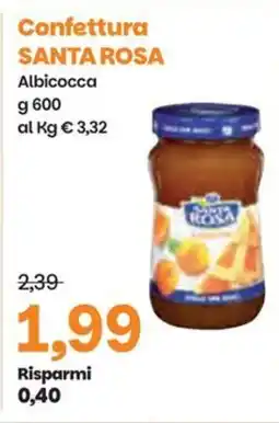 Prix Quality Confettura SANTA ROSA Albicocca offerta