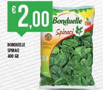 Supermercato Pollio Bonduelle Spinaci 400 gr offerta