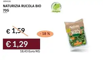 Prezzemolo e Vitale Naturizia rucola bio offerta