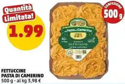 PENNY Fettuccine PASTA DI CAMERINO offerta