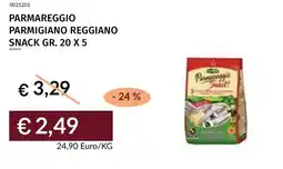 Prezzemolo e Vitale Parmareggio parmigiano reggiano snack offerta