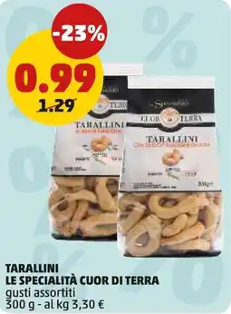 PENNY Tarallini le specialità CUOR DI TERRA offerta