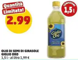 PENNY Olio di semi di girasole GIGLIO ORO offerta