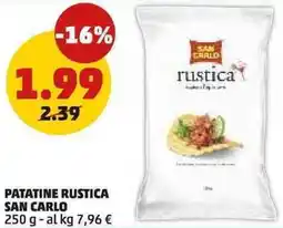 PENNY Patatine rustica SAN CARLO offerta