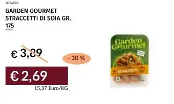Prezzemolo e Vitale Garden gourmet straccetti di soia offerta
