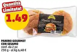 PENNY Panino gourmet con sesamo offerta