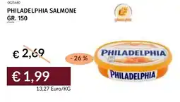 Prezzemolo e Vitale Philadelphia salmone offerta