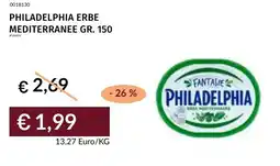 Prezzemolo e Vitale Philadelphia erbe mediterranee offerta