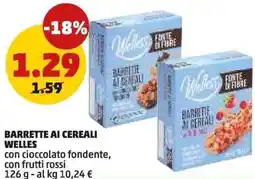 PENNY Barrette ai cereali WELLES offerta