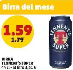 PENNY Birra TENNENT'S SUPER offerta