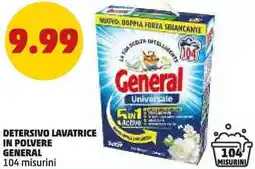 PENNY Detersivo lavatrice in polvere GENERAL offerta