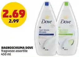 PENNY Bagnoschiuma DOVE offerta