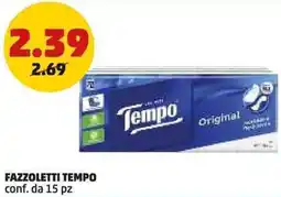 PENNY Fazzoletti TEMPO offerta